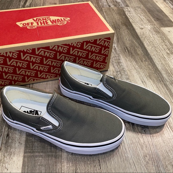 Vans Shoes - Vans classic slip on grey shoes sneakers